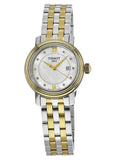Tissot T Classic Bridgeport Mother of Pearl Dial Two Tone Steel Strap Watch For Women - T097.010.22.116.00 Authentic Buy Shop Now