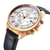Tissot Des Tourelles Chronograph Silver Dial Brown Leather Strap Watch For Men - T099.427.36.038.00 Authentic Buy Shop Now