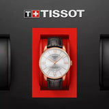 Tissot Chemin Des Tourelles Powermatic 80 Silver Dial Brown Leather Strap Watch For Men - T099.407.36.038.00 Authentic Buy Shop Now