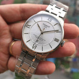 Tissot Chemin Des Tourelles Powermatic 80 Silver Dial Silver Steel Strap Watch For Men - T099.407.11.038.00 Authentic Buy Shop Now
