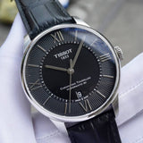 Tissot Chemin Des Tourelles Powermatic 80 Black Dial Black Leather Strap Watch For Men - T099.407.16.058.00 Authentic Buy Shop Now