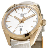 Tissot T Classic PR 100 Lady White Dial Watch For Women - T101.210.36.031.00 Authentic Buy Shop Now