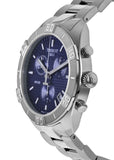 Tissot PR 100 Sport Quartz Chronograph Blue Dial Silver Steel Strap Watch For Men - T101.617.11.041.00 Authentic Buy Shop Now