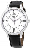 Tissot Bella Ora Round White Dial Black Leather Strap Watch For Women - T103.210.16.018.00 Authentic Buy Shop Now