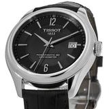 Tissot Ballade Powermatic 80 Cosc Black Dial Black Leather Strap Watch For Men - T108.408.16.057.00 Authentic Buy Shop Now