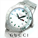 Gucci G Timeless Silver Dial Silver Steel Strap Watch For Men - YA126232 Authentic Buy Shop Now