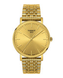 Tissot Everytime Lady Gold Dial Gold Mesh Bracelet Watch for Women - T143.210.33.021.00 Authentic Buy Shop Now