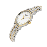 Tissot Everytime Medium White Dial Two Tone Mesh Bracelet Watch For Men - T109.410.22.031.00 Authentic Buy Shop Now