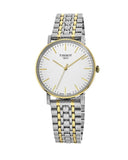 Tissot Everytime Medium White Dial Two Tone Mesh Bracelet Watch For Men - T109.410.22.031.00 Authentic Buy Shop Now