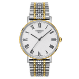 Tissot Everytime Medium White Dial Two Tone Mesh Bracelet Watch For Men - T109.410.22.033.00 Authentic Buy Shop Now