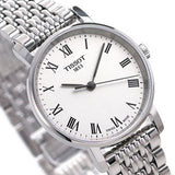 Tissot T Classic Everytime Small White Dial Silver Mesh Bracelet Watch For Women - T109.210.11.033.00 Authentic Buy Shop Now