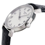 Tissot Everytime Small White Dial Black Leather Strap Watch For Women - T109.210.16.033.00 Authentic Buy Shop Now