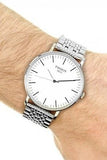 Tissot T Classic Everytime Large White Dial Silver Steel Strap Watch for Men - T109.610.11.031.00 Authentic Buy Shop Now