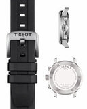 Tissot PRC 200 Chronograph Black Dial Black Rubber Strap Watch for Men - T114.417.17.057.00 Authentic Buy Shop Now