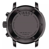 Tissot PRC 200 Chronograph Black Dial Black Steel Strap Watch For Men - T114.417.33.057.00 Authentic Buy Shop Now