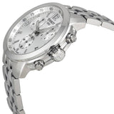 Tissot T Sport PRC 200 Chronograph White Dial Silver Steel Strap Watch For Men - T114.417.11.037.00 Authentic Buy Shop Now