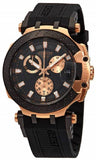 Tissot T Race Chronograph Black Dial Black Silicone Strap Watch For Men - T115.417.37.051.00 Authentic Buy Shop Now