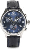 Tissot Chrono XL Viral Kohli Special Edition Blue Dial Blue Leather Strap Watch For Men - T116.617.16.047.01 Authentic Buy Shop Now