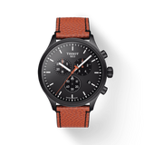 Tissot Chrono XL NBA Special Edition Black Dial Brown Leather Strap Watch for Men - T116.617.36.051.12 Authentic Buy Shop Now