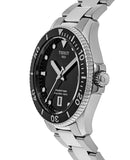 Tissot Seastar 1000 Lady Black Dial Silver Steel Strap Watch for Women - T120.210.11.051.00 Authentic Buy Shop Now