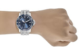 Tissot T Sport Seastar 1000 Powermatic Silicium Blue Dial Silver Steel Strap Watch For Men - T120.407.11.041.01 Authentic Buy Shop Now