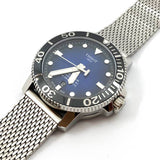 Tissot Seastar 1000 Powermatic 80 Blue Dial SIlver Mesh Bracelet Watch For Men - T120.407.11.041.02 Authentic Buy Shop Now