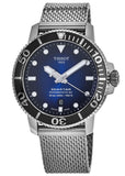 Tissot Seastar 1000 Chronograph Blue Dial Silver Mesh Bracelet Watch For Men - T120.417.11.041.02 Authentic Buy Shop Now