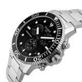 Tissot Seastar 1000 Chronograph Black Dial Silver Steel Strap Watch For Men - T120.417.11.051.00 Authentic Buy Shop Now