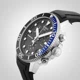 Tissot Seastar 1000 Chronograph Black Dial Black Rubber Strap Watch For Men - T120.417.17.051.02 Authentic Buy Shop Now