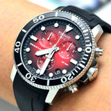 Tissot Seastar 1000 Chronograph Red Dial Black Rubber Strap Watch For Men - T120.417.17.421.00 Authentic Buy Shop Now
