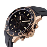 Tissot Seastar 1000 Chronograph Black Dial Black Rubber Strap Watch For Men - T120.417.37.051.00 Authentic Buy Shop Now