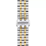 Tissot T Classic Carson Lady Premium Silver Dial Two Tone Steel Strap Watch For Women - T122.210.22.033.00 Authentic Buy Shop Now