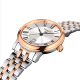 Tissot T Classic Carson Premium Silver Dial Two Tone Steel Strap Watch For Men - T122.410.22.033.00 Authentic Buy Shop Now