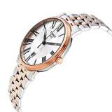 Tissot T Classic Carson Premium Silver Dial Two Tone Steel Strap Watch For Men - T122.410.22.033.00 Authentic Buy Shop Now