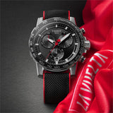 Tissot Supersport Vuelta Special Edition Chrono Black Dial Black Nylon Strap Watch for Men - T125.617.17.051.01 Authentic Buy Shop Now