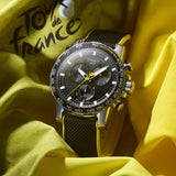 Tissot T Sport Supersport Chrono Tour De France Black Dial Black Nylon Strap Watch for Men - T125.617.17.051.00 Authentic Buy Shop Now