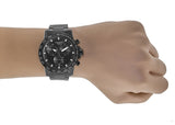 Tissot Supersport Chrono Black Dial Black Steel Strap Watch For Men - T125.617.33.051.00 Authentic Buy Shop Now