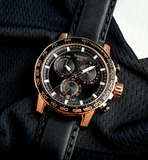 Tissot Supersport Chrono Black Dial Black Leather Strap Watch for Men - T125.617.36.051.00 Authentic Buy Shop Now