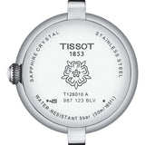 Tissot Bellissima Small Lady Silver Dial Pink Leather Strap Watch For Women - T126.010.16.013.01 Authentic Buy Shop Now