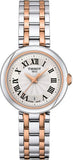 Tissot Bellissima Lady Small Mother of Pearl Dial Two Tone Steel Strap Watch For Women - T126.010.22.013.01 Authentic Buy Shop Now