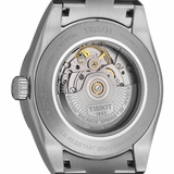 Tissot Gentleman Powermatic 80 Silicium Green Dial Silver Steel Strap Watch For Men - T127.407.11.091.01 Authentic Buy Shop Now