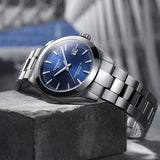 Tissot Gentlemen Powermatic 80 Silicium Blue Dial Silver Steel Strap Watch For Men - T127.407.11.041.00 Authentic Buy Shop Now