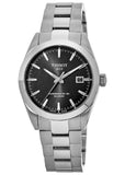 Tissot Gentleman Powermatic 80 Silicium Black Dial Silver Steel Strap Watch For Men - T127.407.11.051.00 Authentic Buy Shop Now