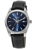 Tissot Gentlemen Blue Dial Black Leather Strap Watch for Men - T127.410.16.041.01 Authentic Buy Shop Now