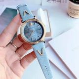 Versace V-Twist Blue Dial Blue Leather Strap Watch for Women - VELS00319 Authentic Buy Shop Now
