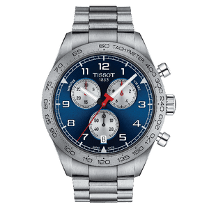 Tissot PRS 516 Chronograph Blue Dial Blue Steel Strap Watch for Men - T131.617.11.042.00 Authentic Buy Shop Now