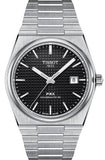 Tissot PRX Powermatic 80 Black Dial Silver Steel Strap Watch for Men - T137.407.11.051.00 Authentic Buy Shop Now