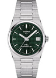 Tissot PRX Powermatic 80 Green Dial Silver Steel Strap Watch for Men - T137.207.11.091.00 Authentic Buy Shop Now