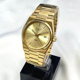 Tissot PRX Gold Dial Gold Steel Strap Watch for Men - T137.210.33.021.00 Authentic Buy Shop Now