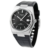 Tissot PRX Powermatic 80 Black Dial Black Leather Strap Watch for Men - T137.407.16.051.00 Authentic Buy Shop Now